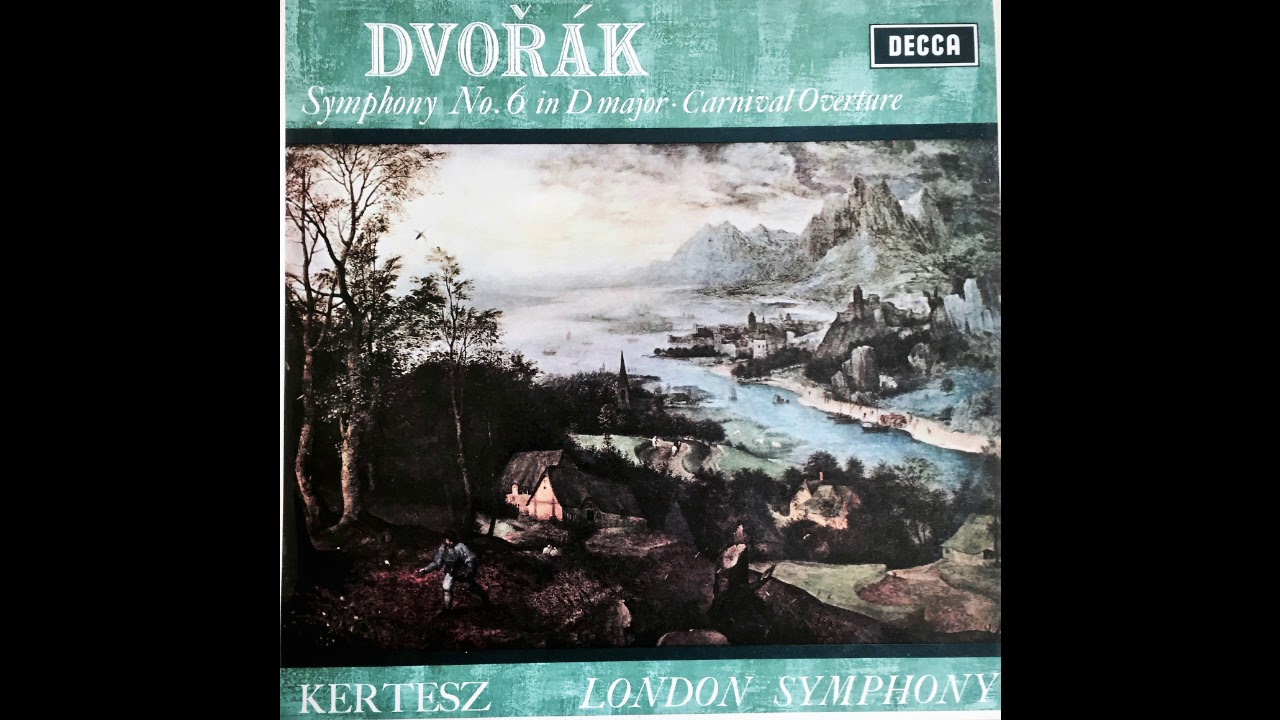 Dvořák Symphony No. 6 In D Major Kertesz London Symphony Vinyl LP