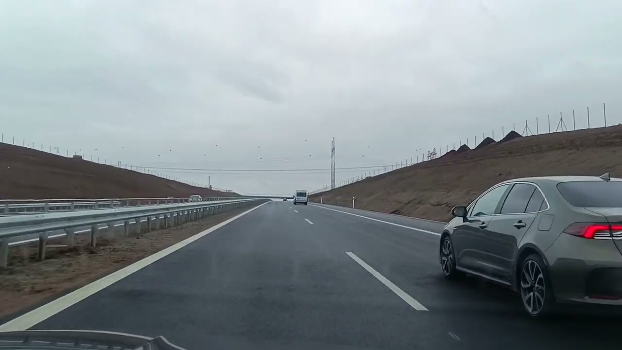 D6 po otevření 27. 9. 2025 - Jesenická křižovatka směr Krupá.