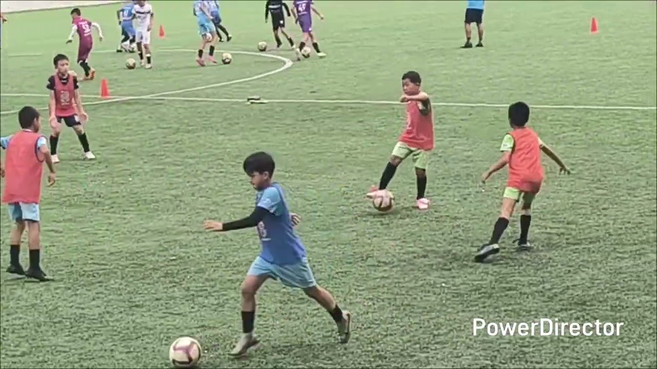 Mesaka'n Inter-District U-12 Football trial a nei @Chite Playground