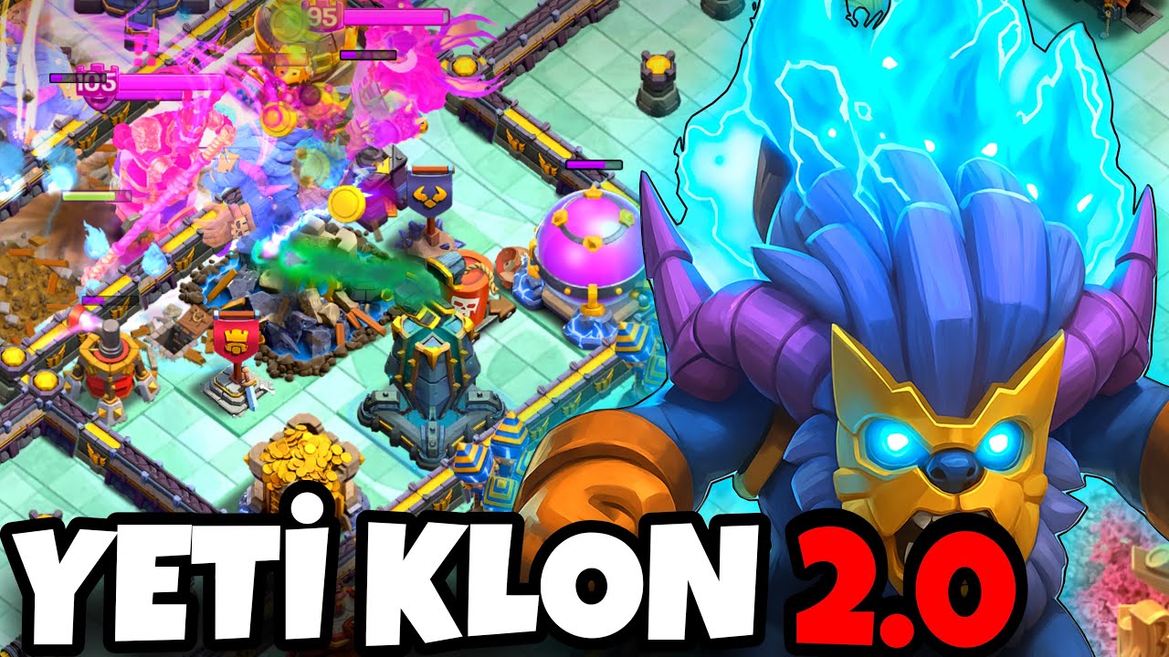 YETİ KLON AMA GÜNCEL VERSİYON !! - Clash of Clans