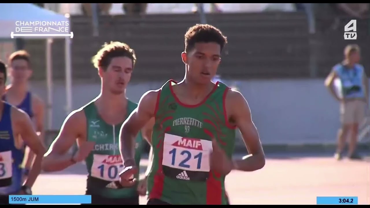 Championnats de France 1500m JUM