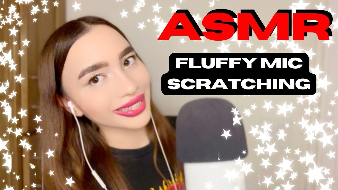 ASMR | FLUFFY MIC SCRATCHING 🥰❤️🥱💤✨