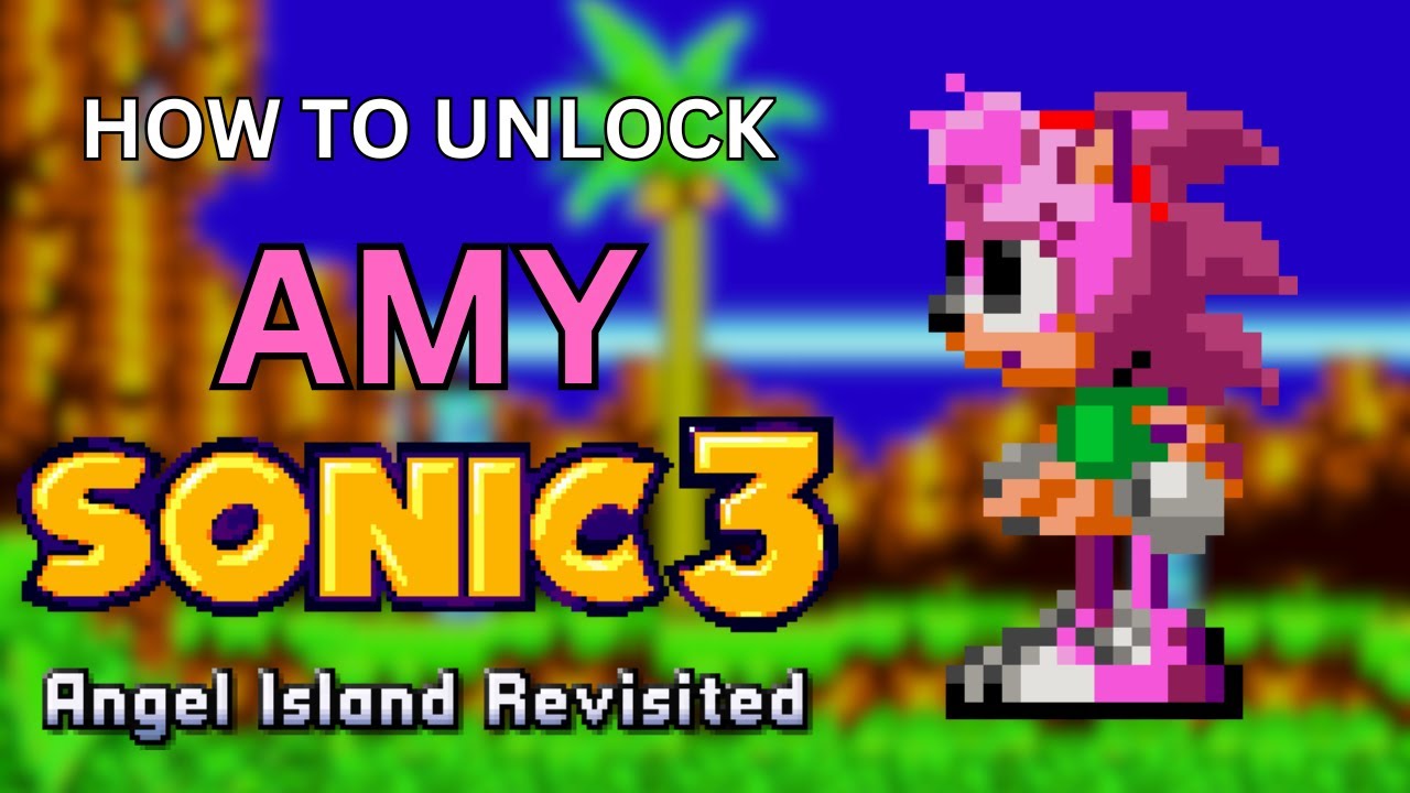 Как разблокировать Эми в Sonic 3 A.I.R.
