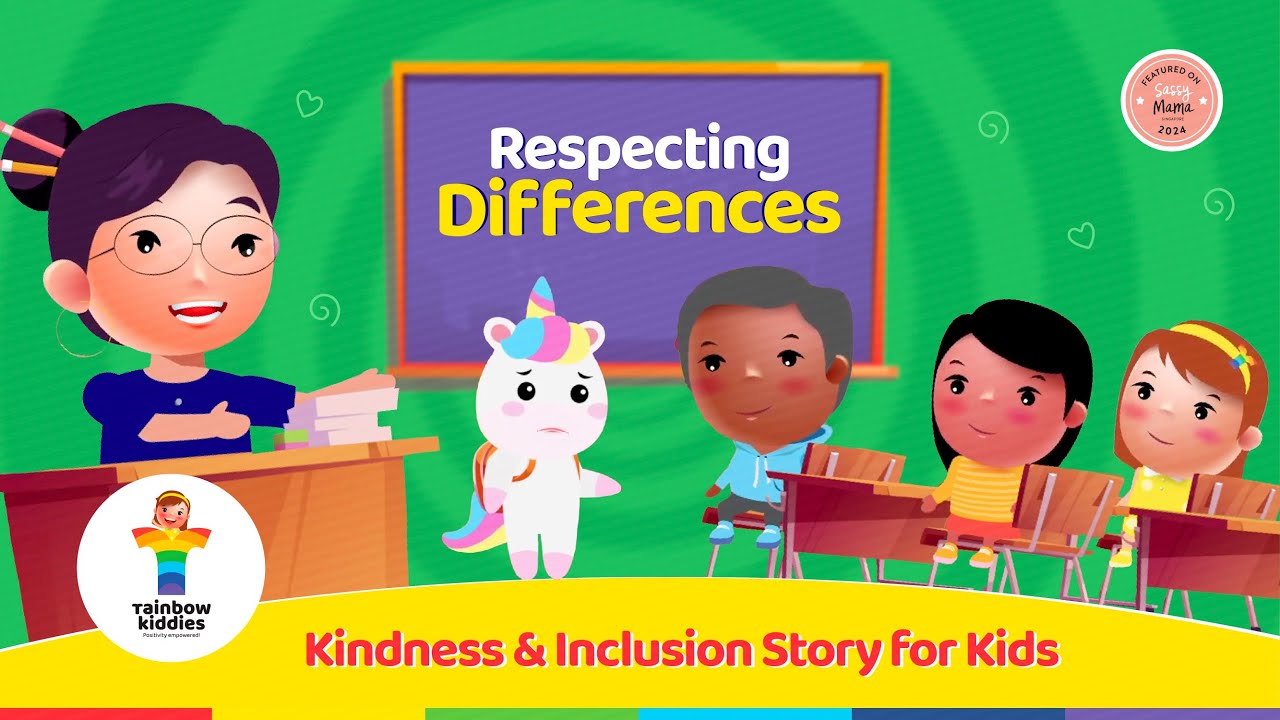 Respecting Differences | Kindness & Inclusion Story for Kids | Rainbow Kiddies