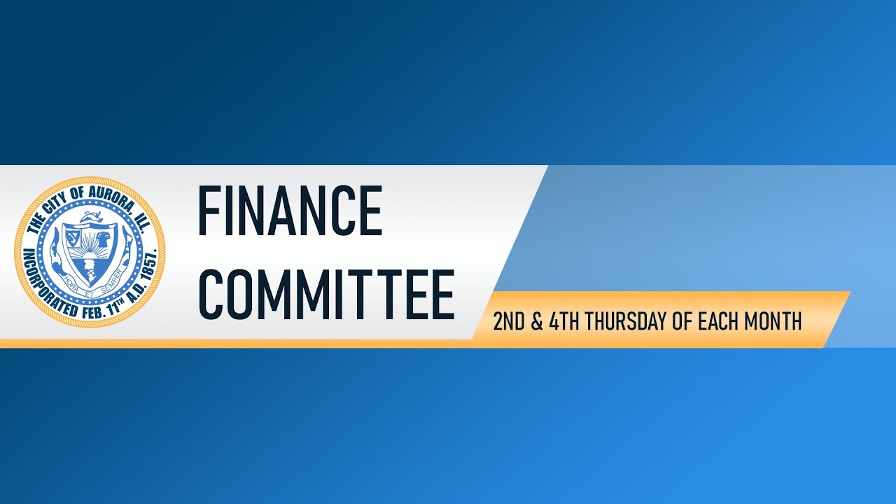 Finance Committee Meeting 06-15-2023