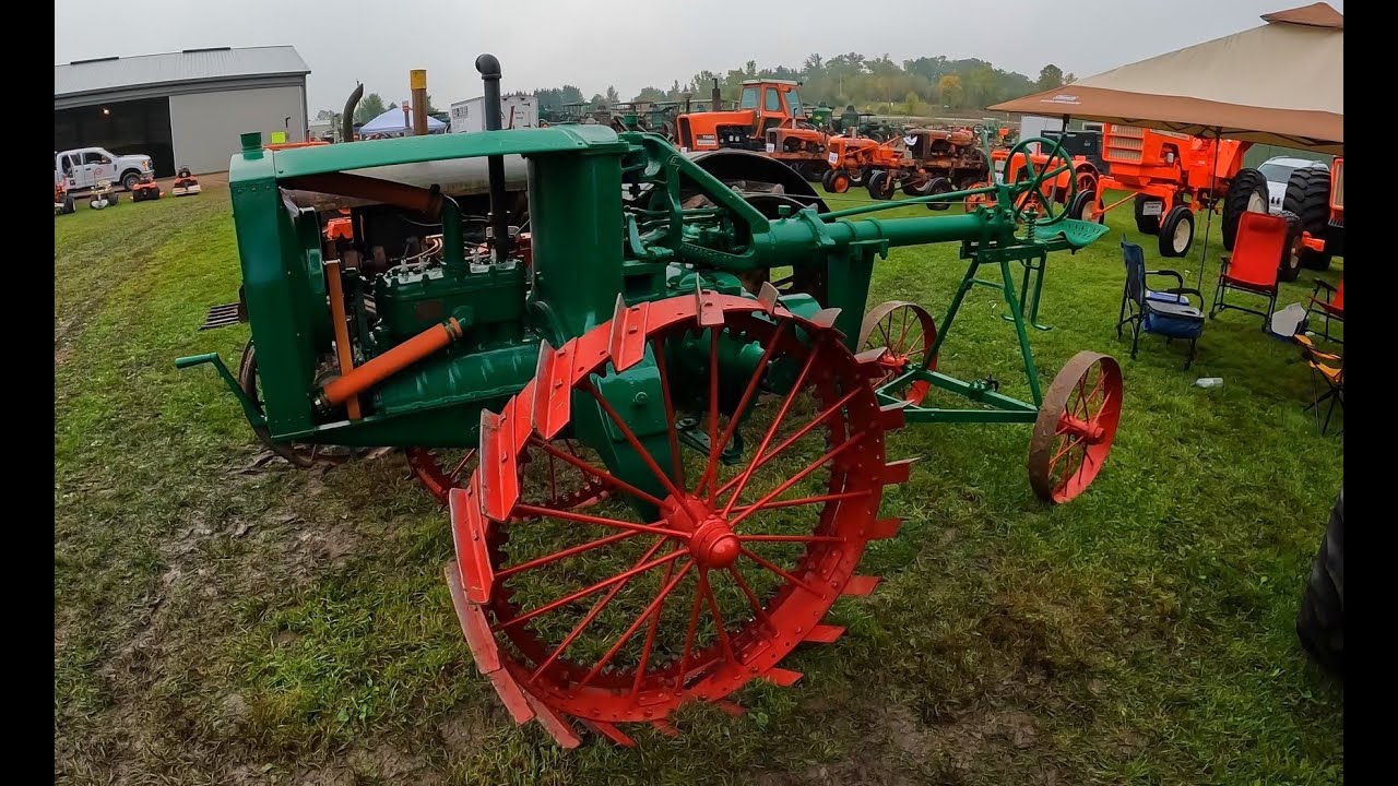 Rare Allis-Chalmers 6-12 Tractor Walkaround & Operating Footage - A Good Idea that Never Took Off