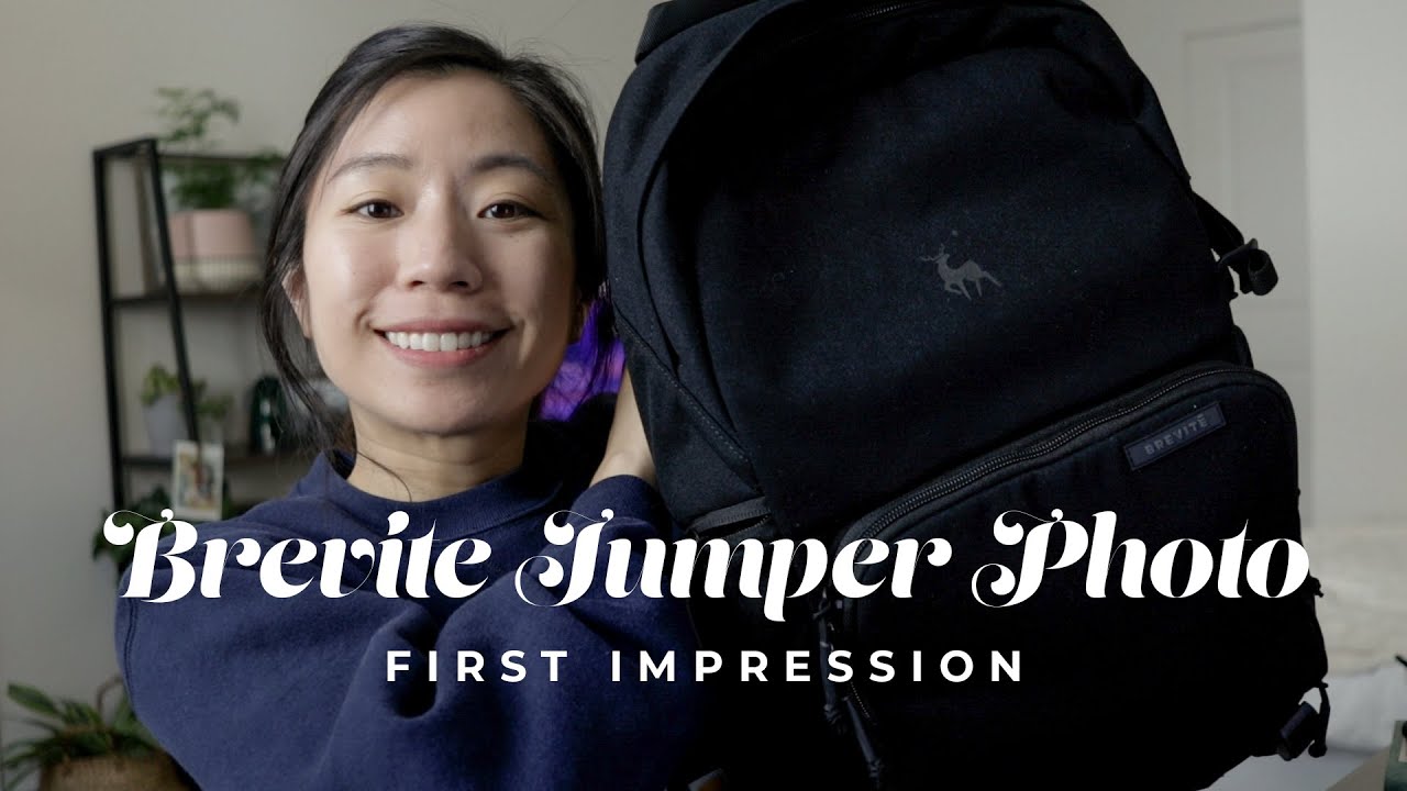 Camera bag for beginners! Brevite Jumper Photo Backpack first impression. Beginner photographer bag