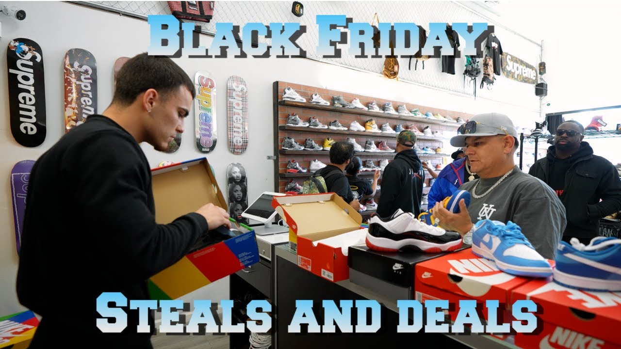 Black Friday At Brick Los Angeles Sneaker Store!! ( JIMMY HUMILDE PULLS UP, GIVEAWAYS, AND MORE!!
