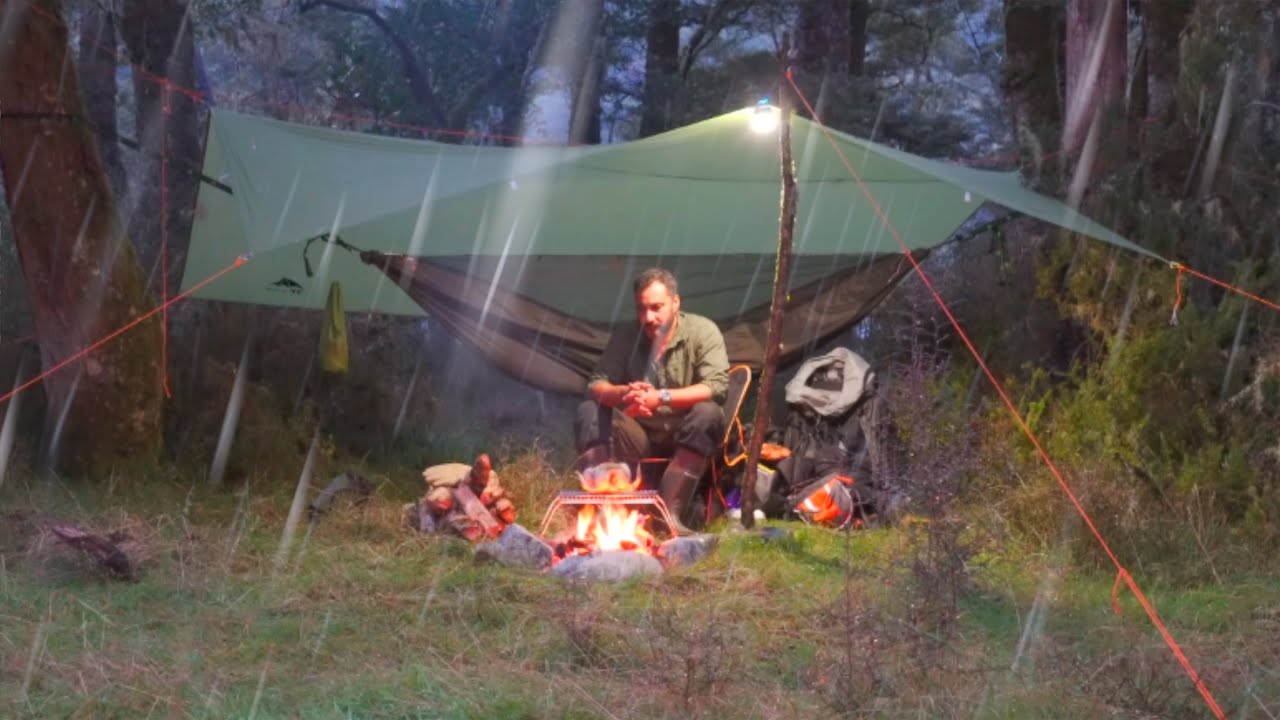 Camping in RAIN - 2 Nights