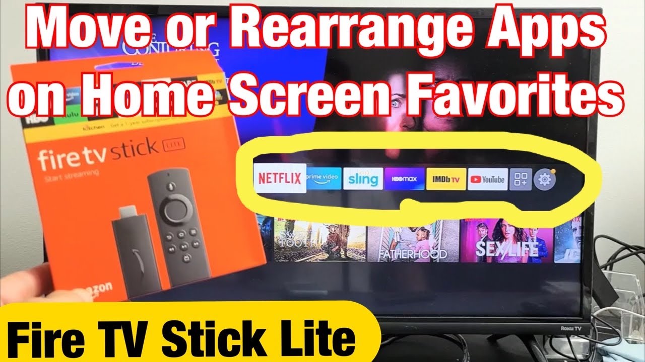 Fire TV Stick Lite: как переупорядочить/переместить приложения на главном экране &laquo;Избранное&raquo;