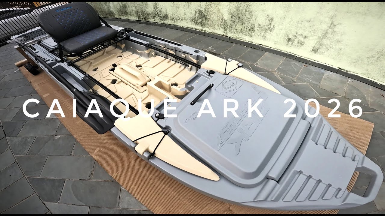 Caiaque Ark Milha Nautica Brasil 2026 - Modificações e Melhorias - Loja Rota do Caiaqueiro