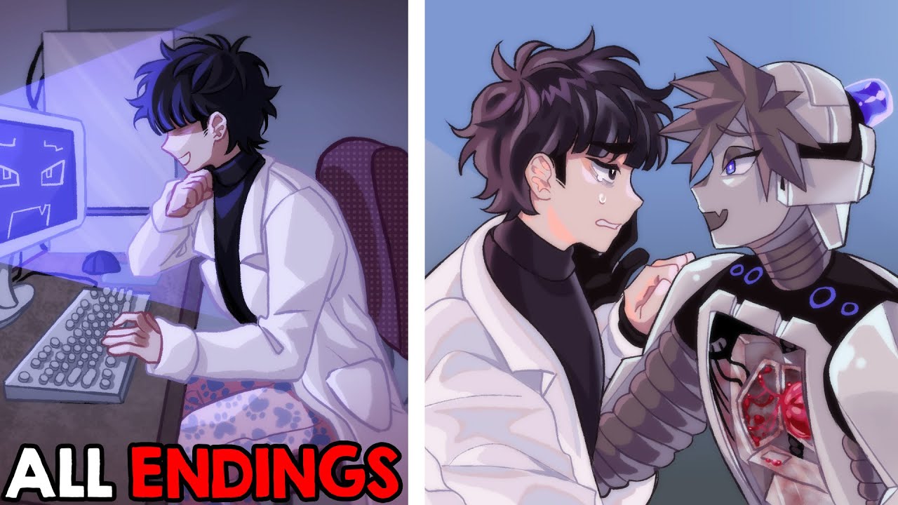 Their Relationship Blurs the Line Between Human and Machine - Myocardium Game - ALL ENDINGS