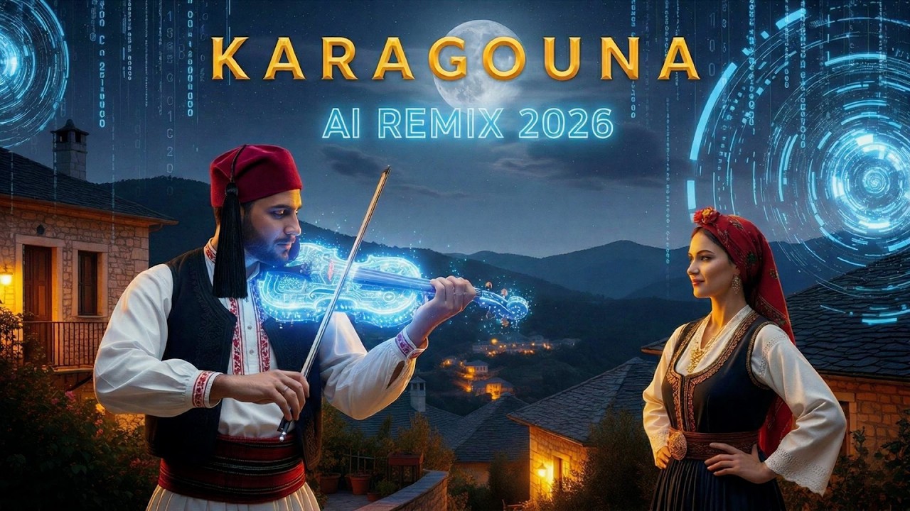 Καραγκούνα (Karagouna)  |  AI Lo-fi Remix 2026 (Greek Traditional)
