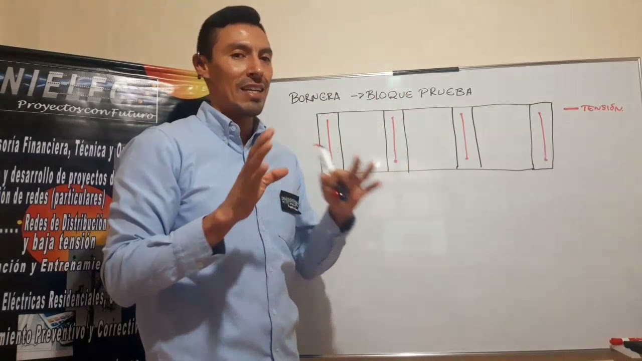 ✅Conoce como funciona la BORNERA de CONEXIONES o BLOQUE de PRUEBAS | Clase 16 DIPLOMADO de MEDIDA