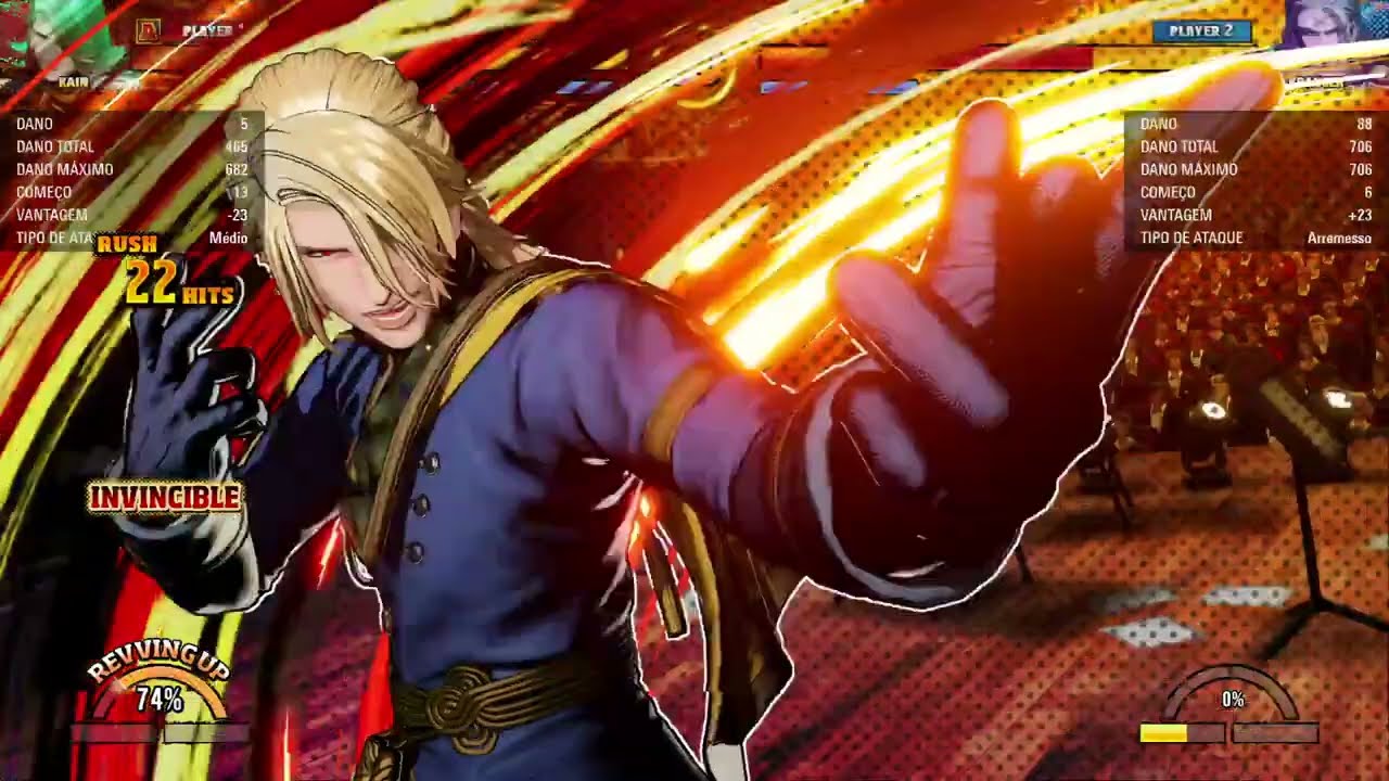 FATAL FURY: City of the Wolves KRAUSER WOLFGANG VS KAIN