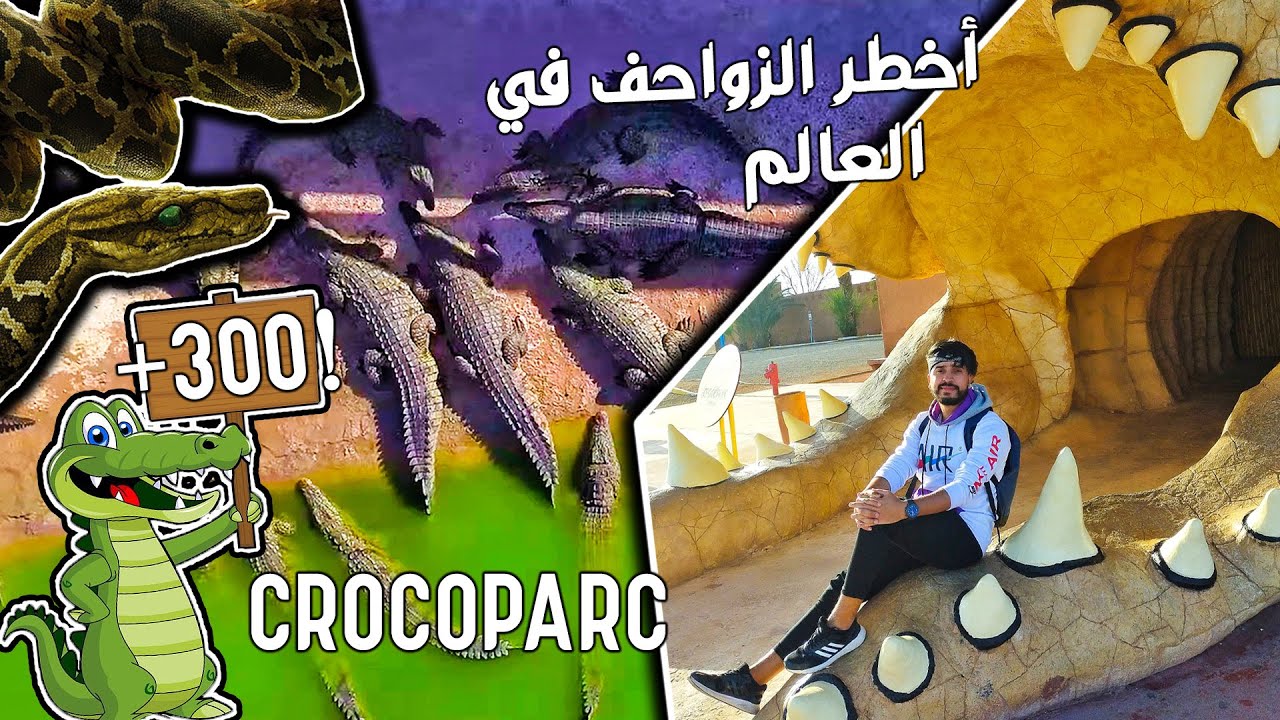 CrocoParc 🐊 Crocodile Park | !تستحق الزيارة | 🇲🇦 حديقة التماسيح الأولى في المغرب