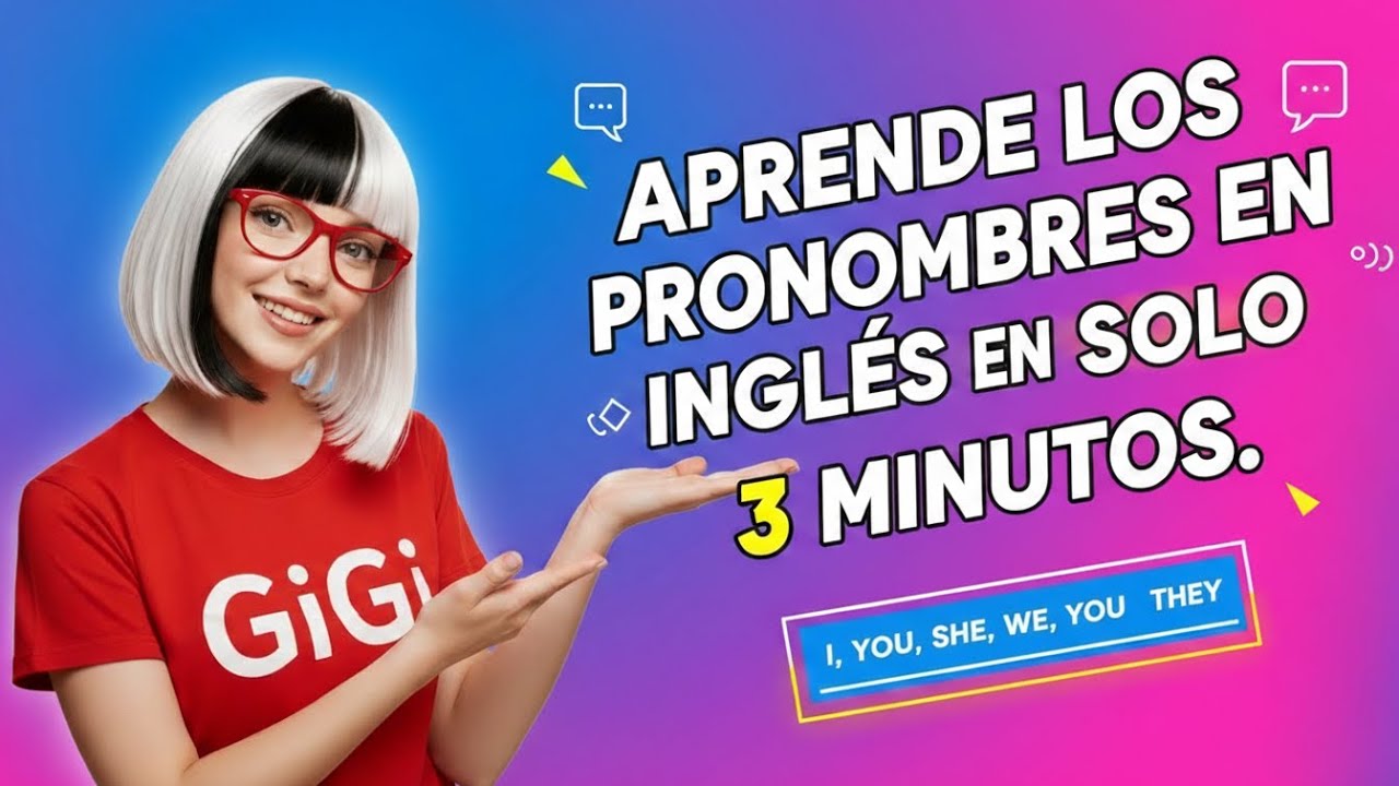 PRONOMBRES PERSONALES EN INGLÉS | APRENDE FACILMENTE INGLÉS