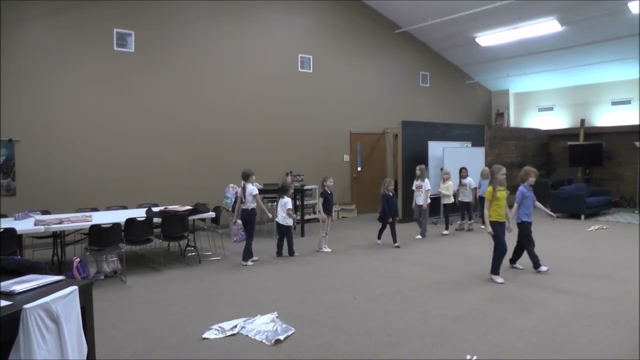 Spree Twirlers /Guard learn choreography to African Drums