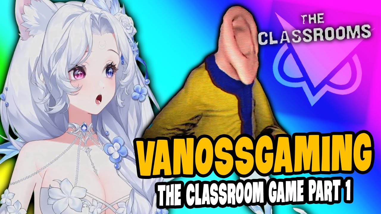 Реакция Юэхо на игру ужасов The Classrooms от Vanossgaming, часть 1 (чувак, я не боюсь)