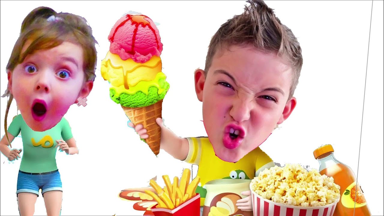 Nastya Story for kids about harmful sweets and candies Настя история про вредные сладости для детей