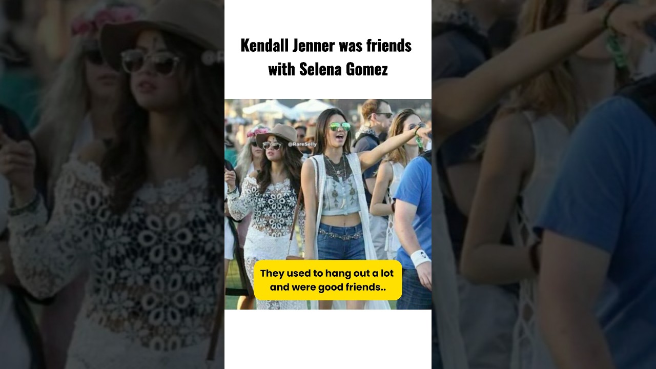 Когда Кендалл и Селена Гомес действительно были подругами 👀 #kendalljenner #selenagomez