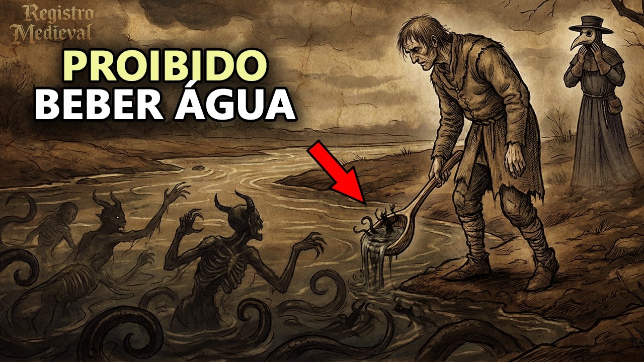 Por Que Ninguém BEBIA ÁGUA Na Idade Média? (A Verdade Sombria)