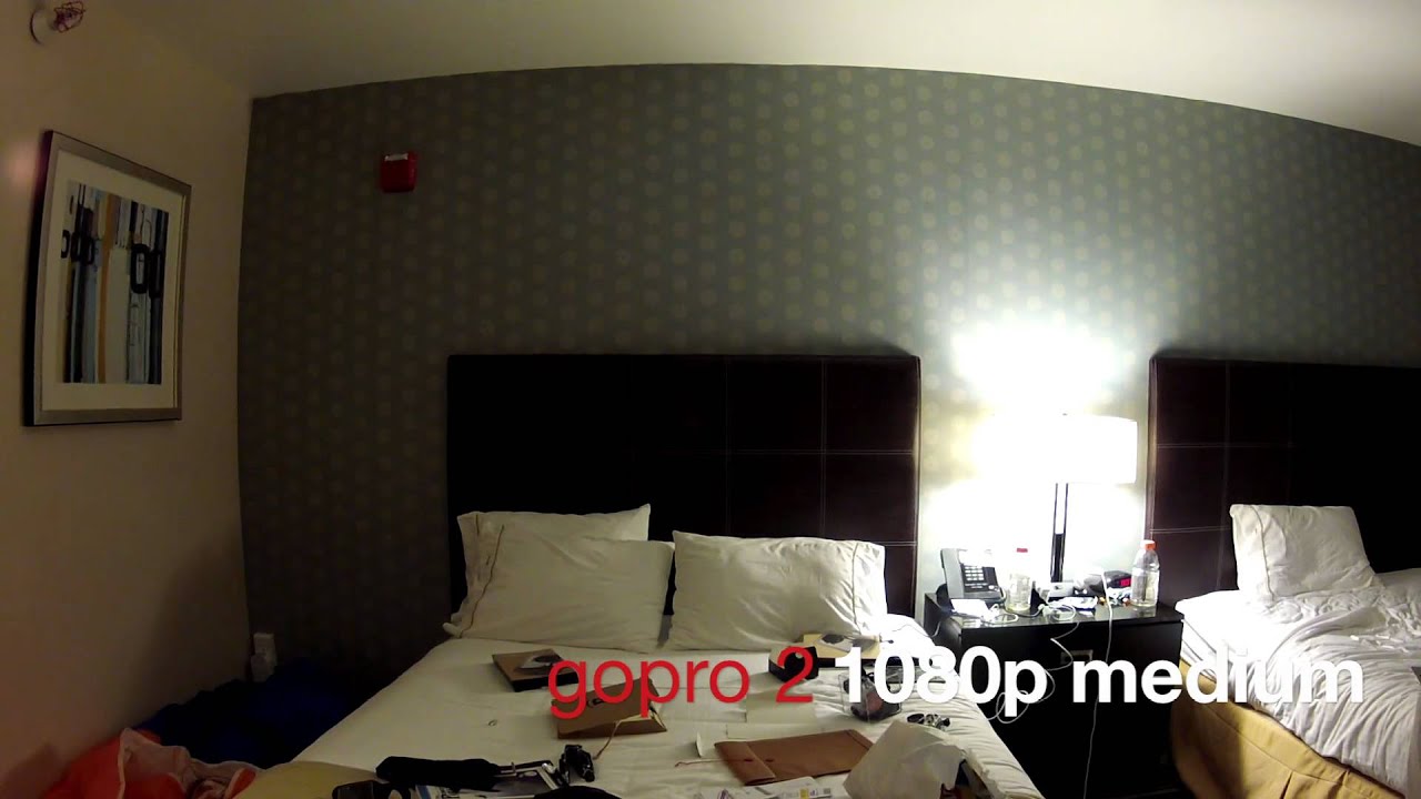 Gopro HD Hero 2 vs HD Hero comparison field of view