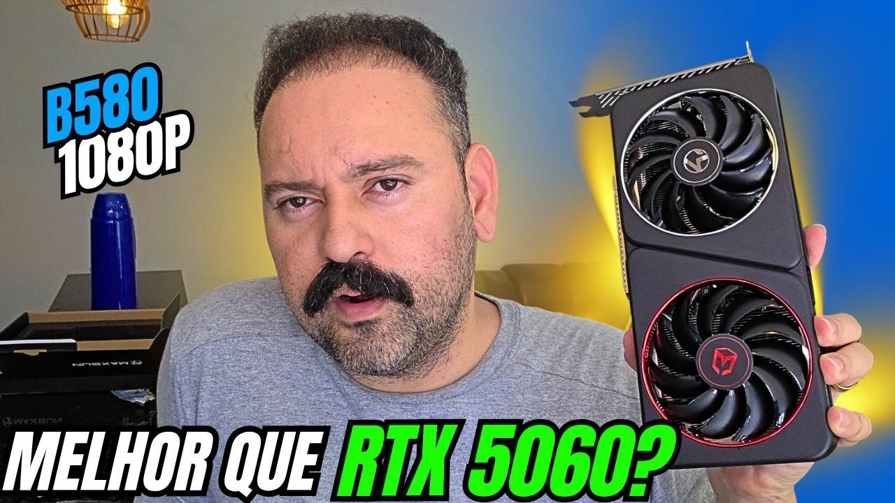 Intel Arc B580 DESTRUINDO TUDO em 1080p ou sendo destruida??