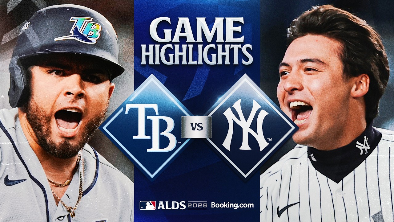 RAYS vs. YANKEES: ALDS Series Full Game 3 Highlights (October 7) | 2026 MLB Postseason