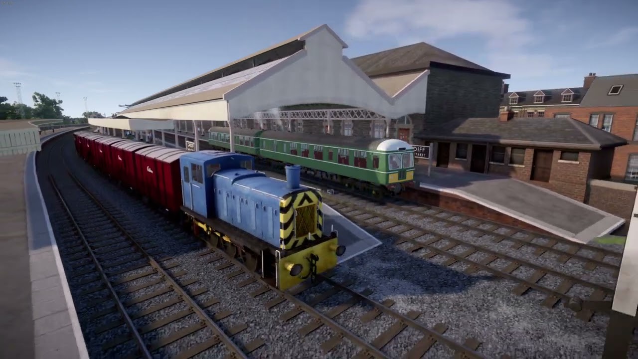 Diesel Railcar Simulator: Taff Vale Railway Pt 1 (of 4) Cardiff  - Llandaff