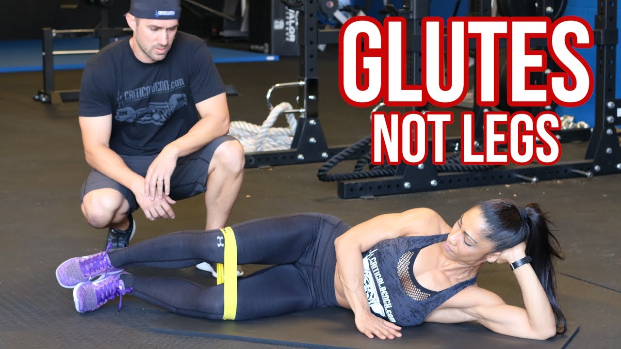 Grow Glutes Not Legs - Here's How!