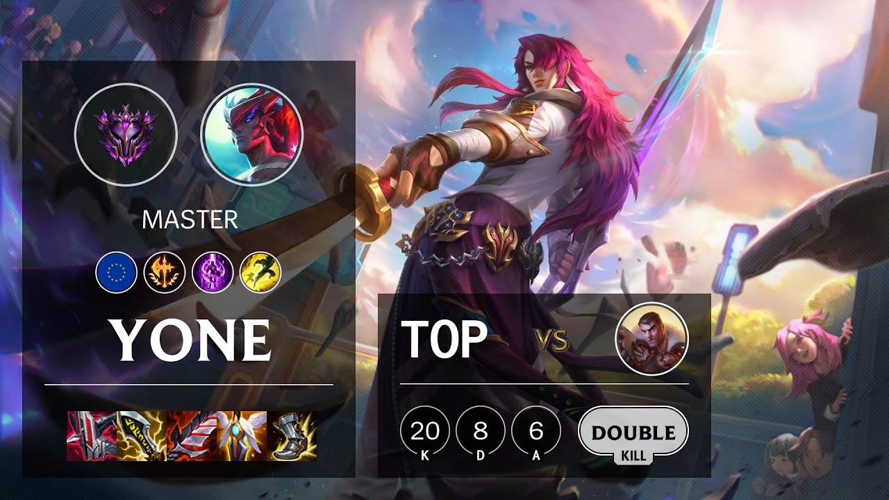 Yone Top vs Jayce - EUW Master Patch 11.18