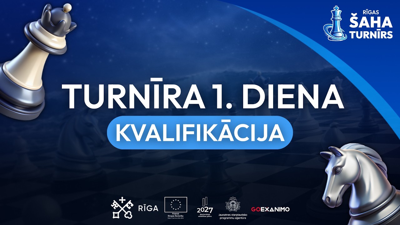 Rīgas Šaha Turnīrs | Kvalifikācija | 1. diena