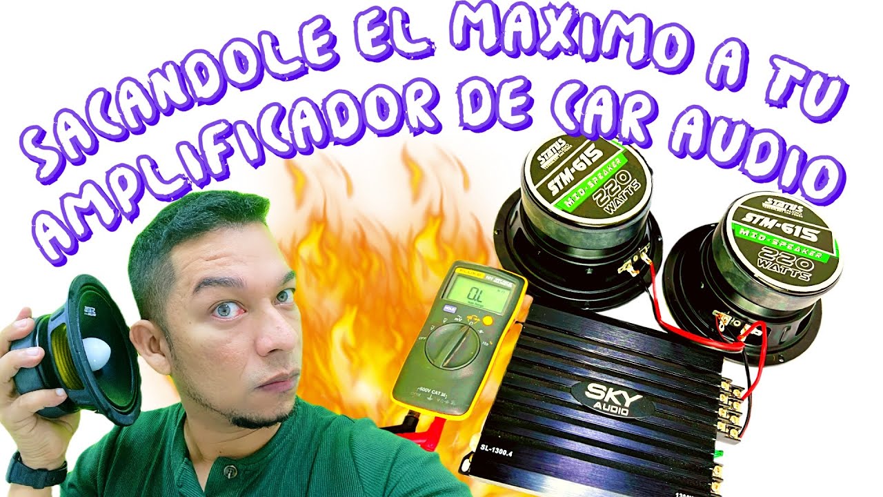 Sacando El Maximo de tu Amplificador Car Audio 4 canales