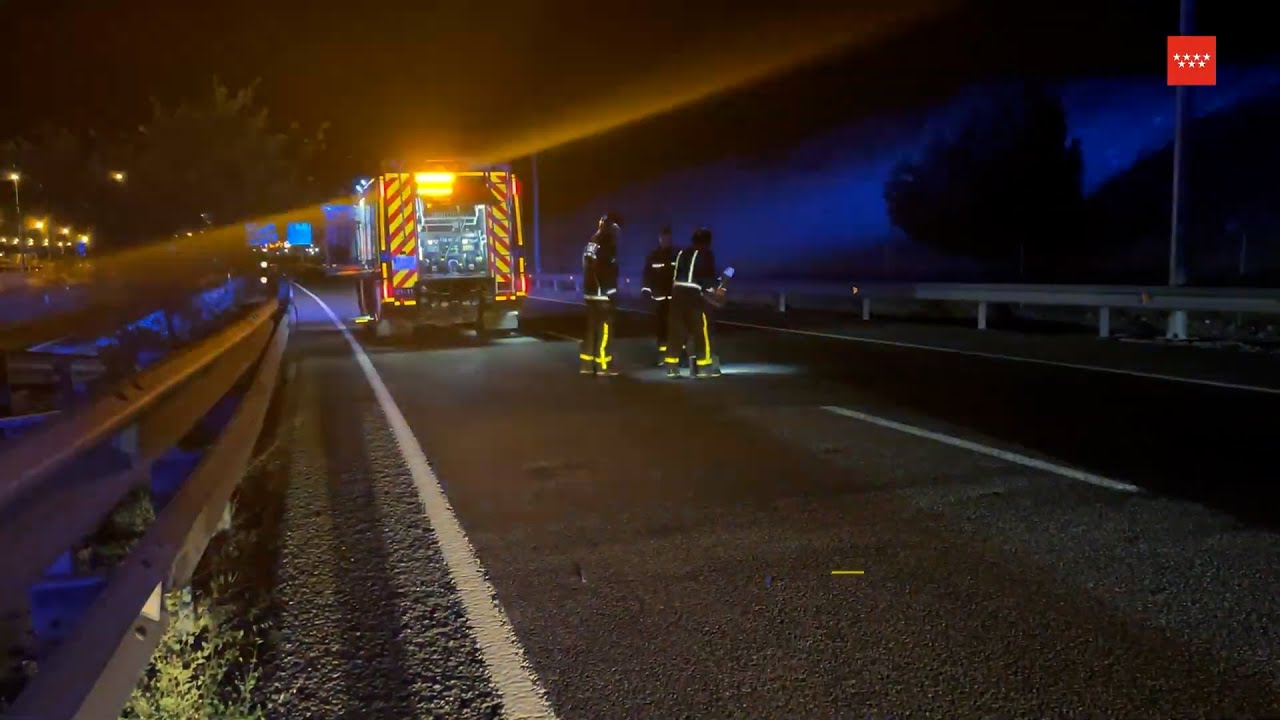 Muere un joven de 23 años en un accidente de moto en la A-2 en San Fernando de Henares (Madrid)