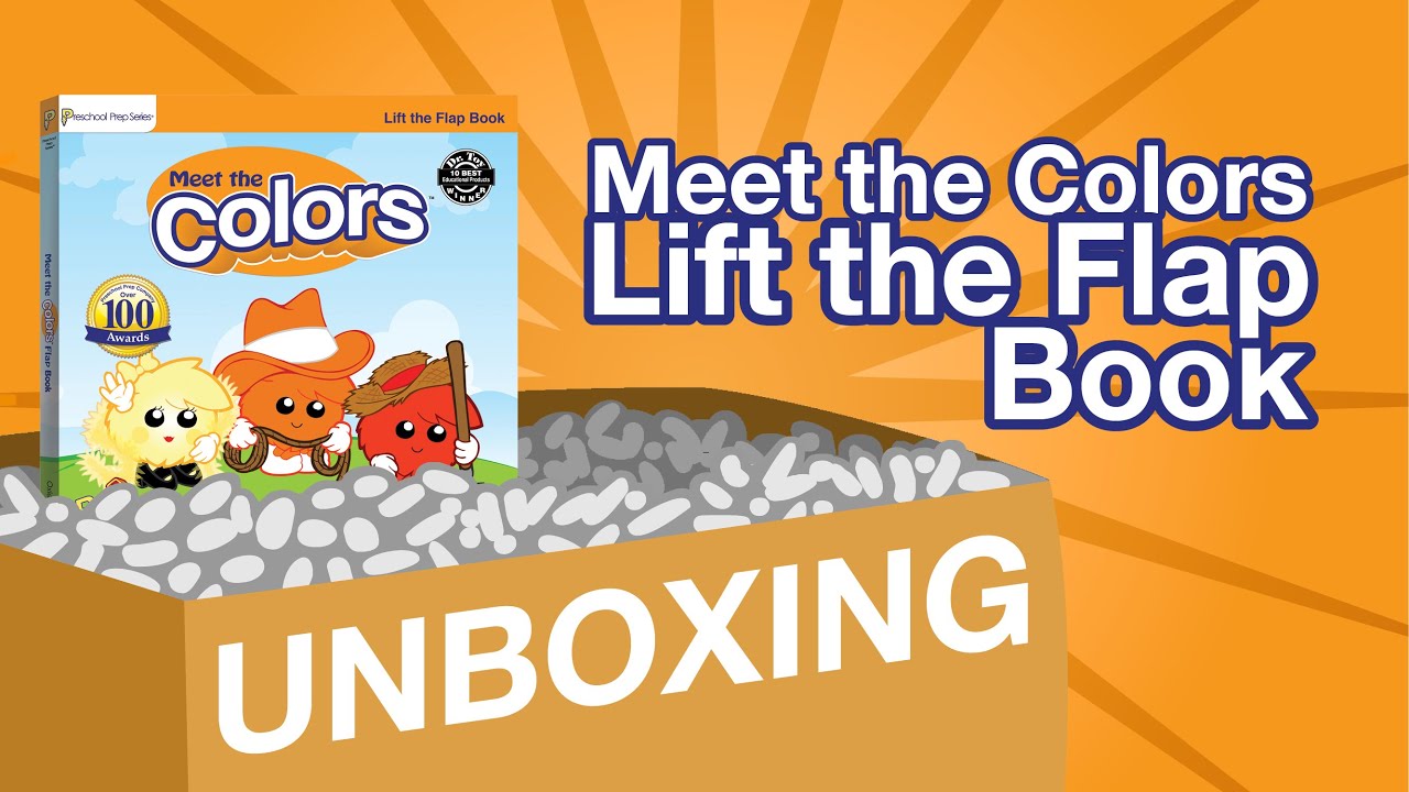 Meet the Colors Lift the Flap Book | UNBOXING | Preschool Prep Company
