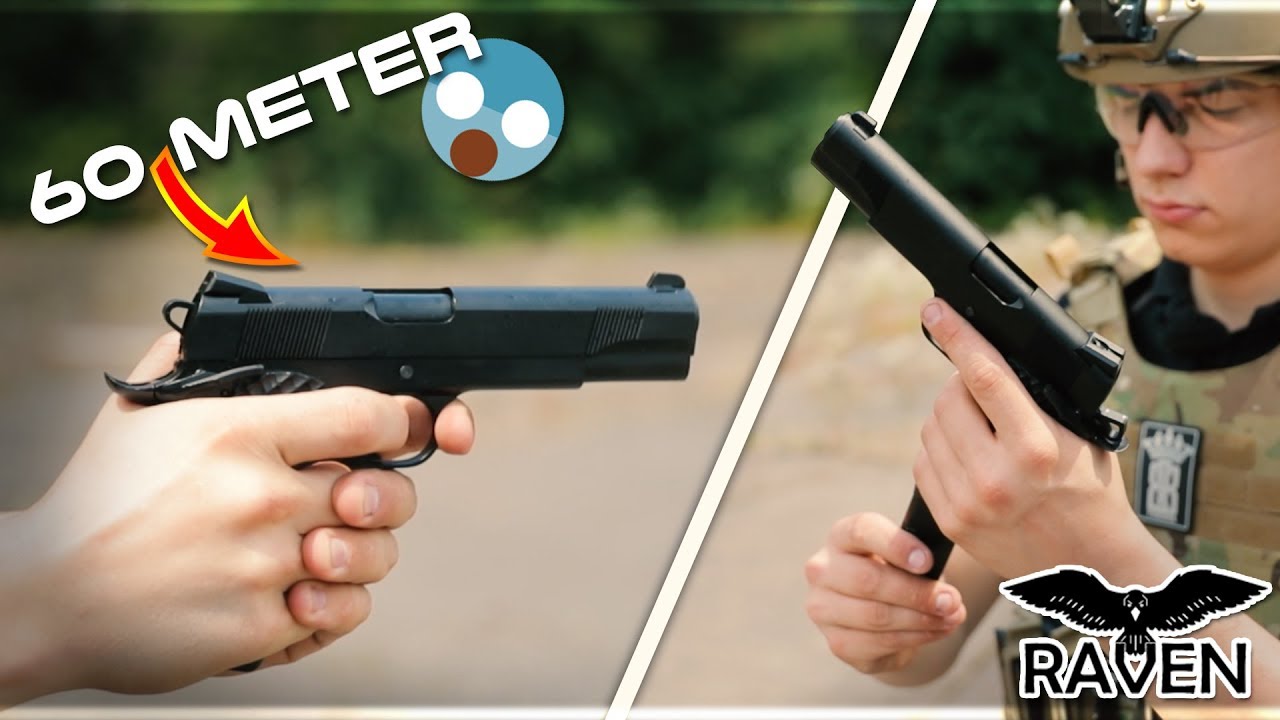 DAS kann die NEUE Raven Pistole ? | Airsoft | Sniper-as.de