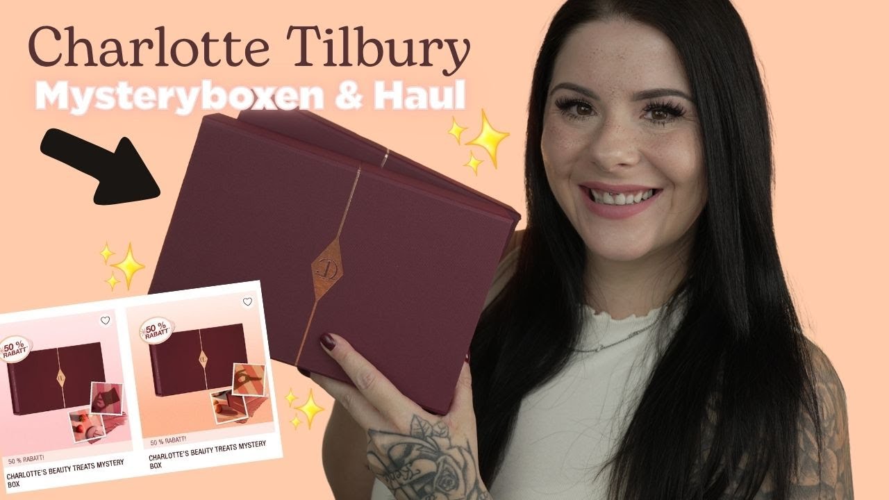 50 % Rabatt!🤓✨ Was steckt in den Charlotte Tilbury Mystery Boxen ?