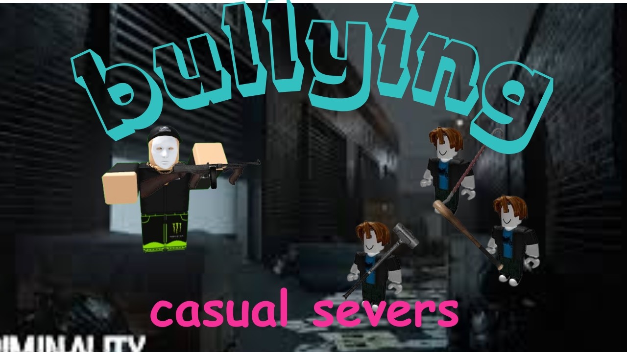 Trashing random criminality casual severs...(Roblox criminality)
