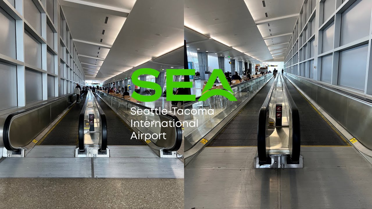 KONE Moving Walkways - SEATAC International Airport - Seattle, WA