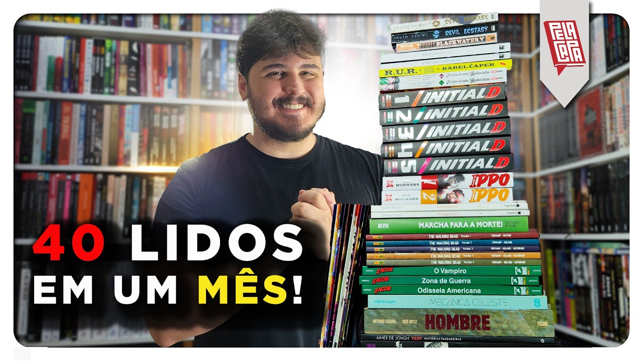 FIZ 40 LEITURAS EM FEVEREIRO! Livros, Quadrinhos e Mang&aacute;s | Leituras do M&ecirc;s