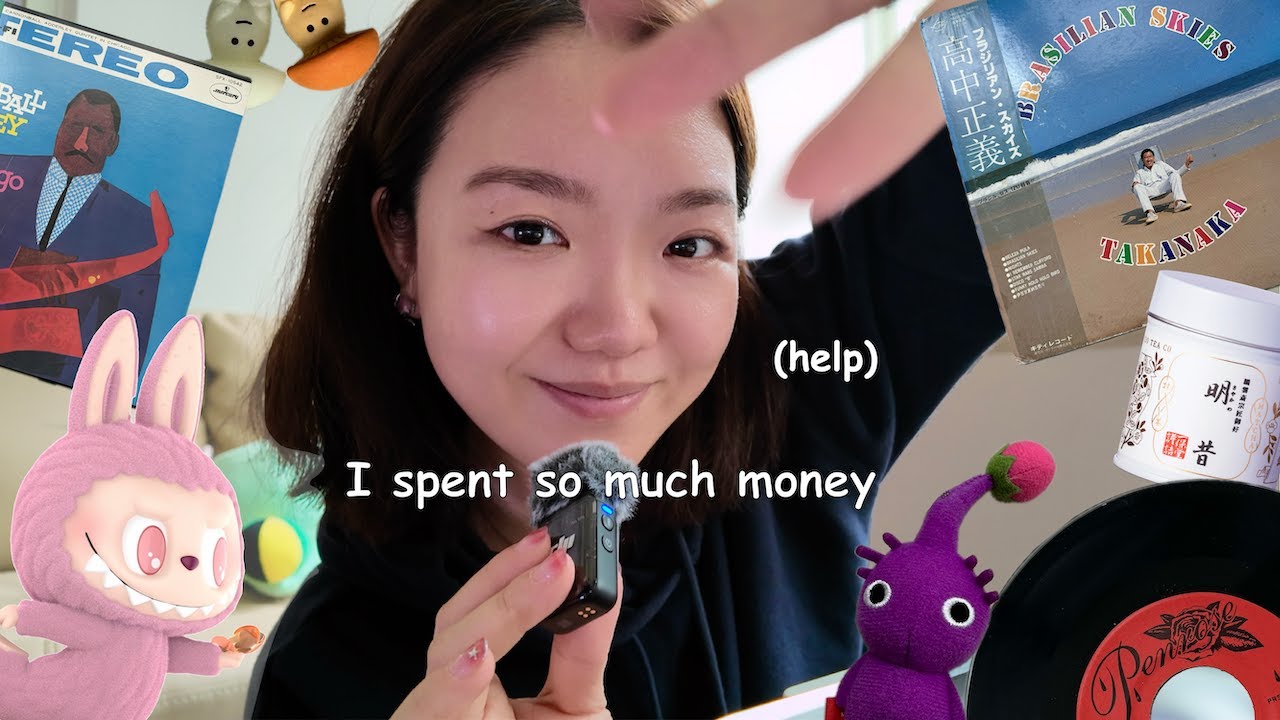 🗣 japan haul: unpack & yap with me! (records, trinkets, and more!)