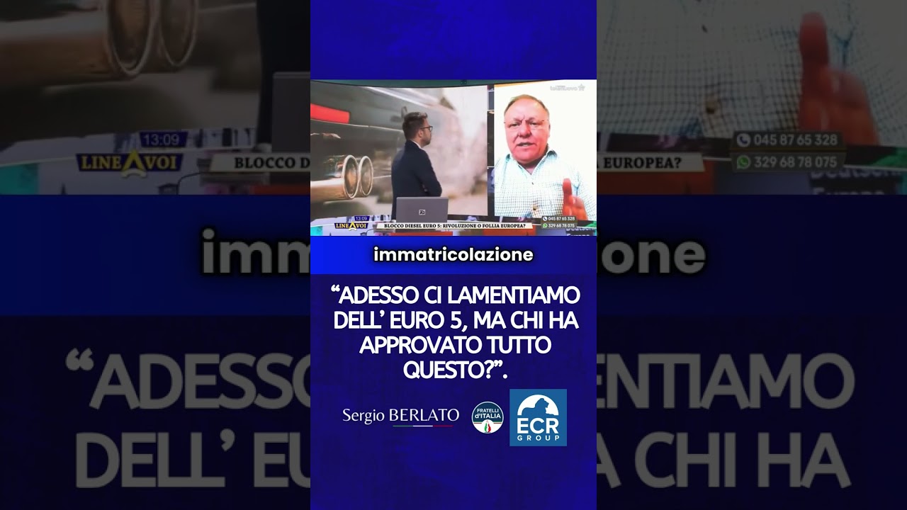 Ascolta l'intervento dell'on. Sergio Berlato nella puntata di LineAvoi