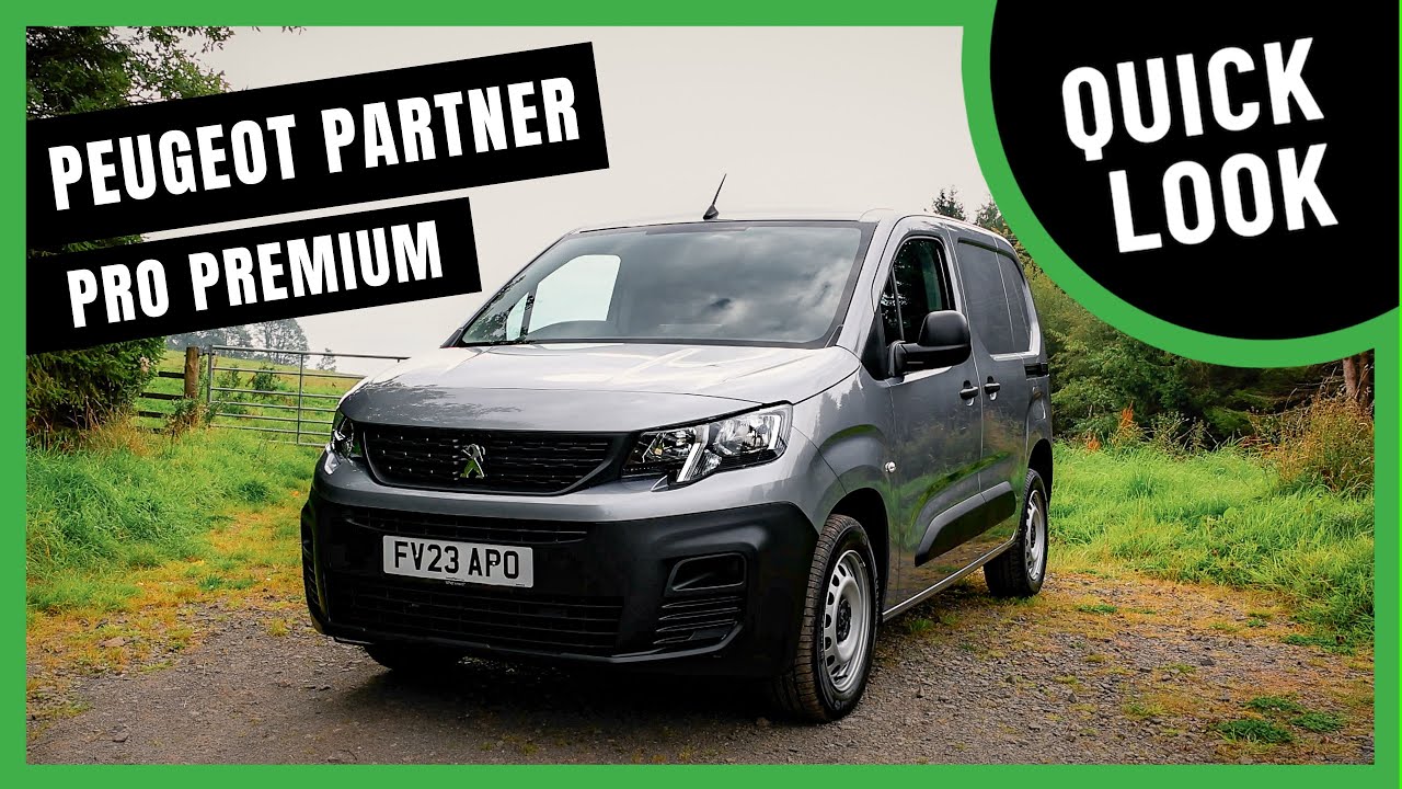 Peugeot Partner 1.5 BlueHDi 100 Professional Premium - WHAT'S INCLUDED?