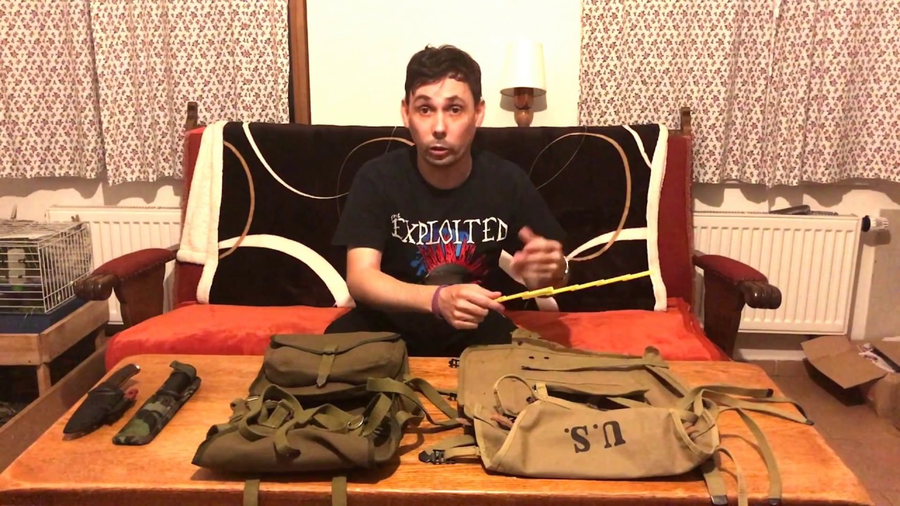 Představení Usárny od VK Brašnářství, a porovnání s US Haversack od Mil-Tec