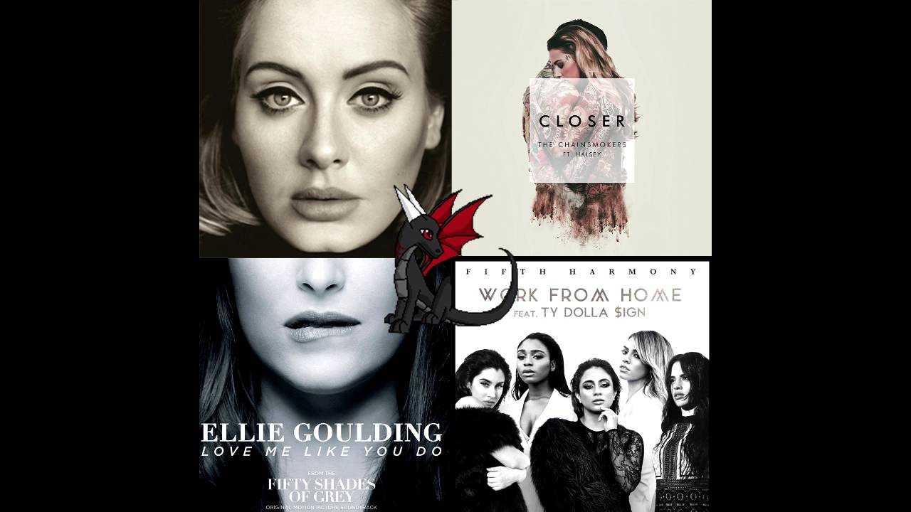 Closer x Hello x Work from Home x Love Me Like You Do (4 Pop Songs Mashup 2016)