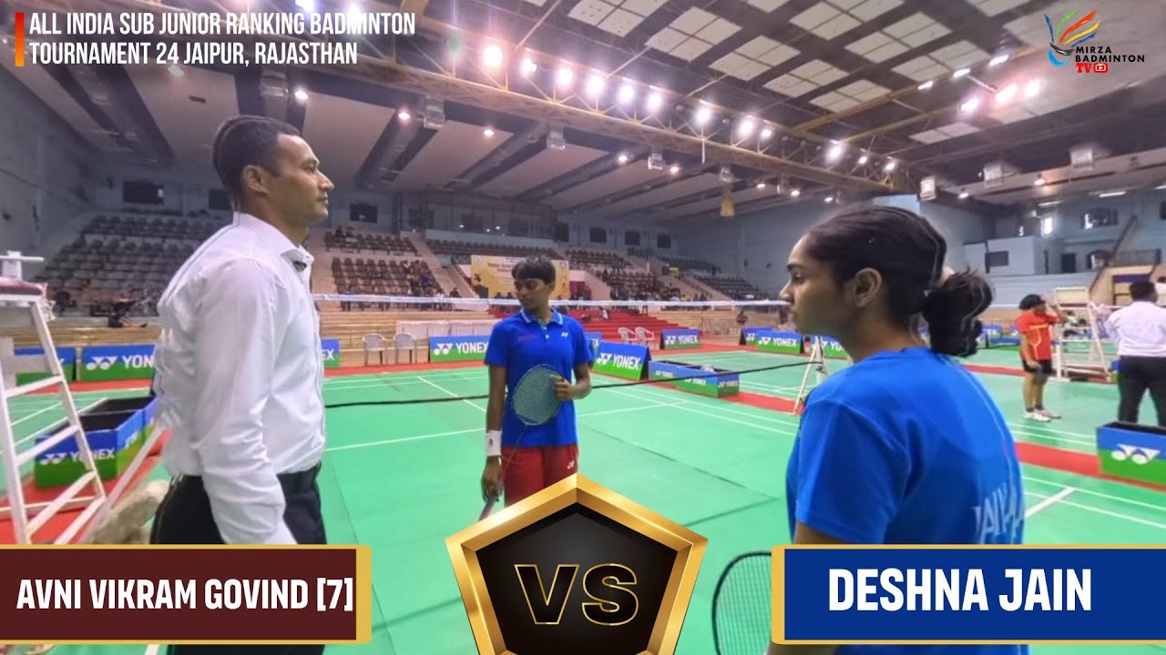 GS U17 Qualification Round | Deshna Jain VS Avni Vikram Govind [7] | all india badminton ranking