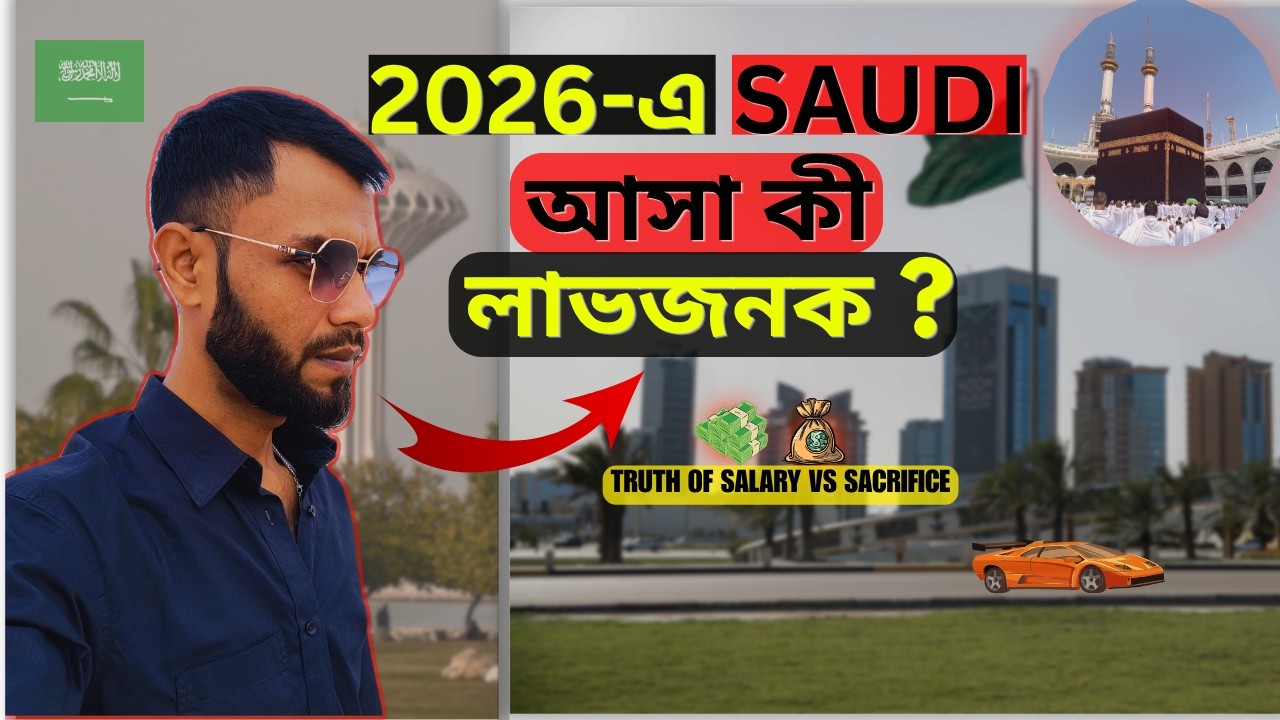2026-সালে Saudi আরব আসা কি লাভজনক হবে🇸🇦|| Is Saudi Arabia Worth It in 2026? টাকা আছে কিন্তু  সুখ ?