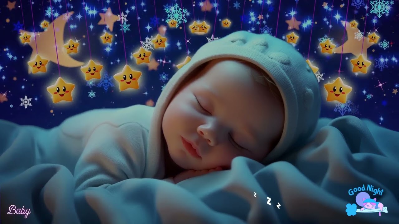 Overcome Insomnia in 3 Minutes ♫ Sleep Instantly with Baby Sleep Music &hearts; Mozart Brahms Lullaby &hearts;