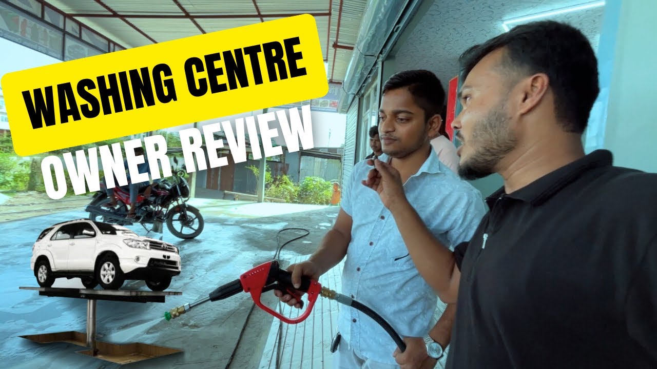 WAXPAT car 🚙 washing centre setup installation in Borpata howly….